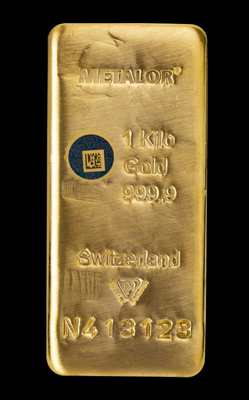 Lingou de aur 1 kg Metalor