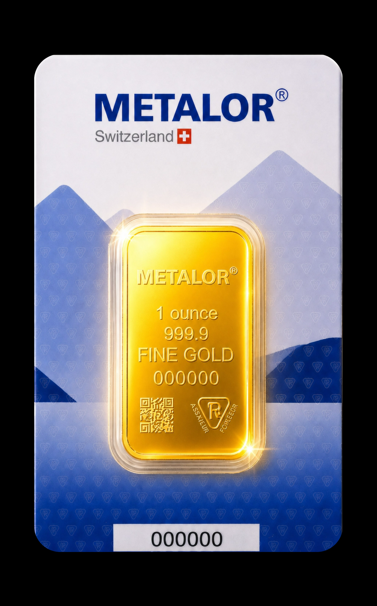 Lingou de aur 1 oz Metalor