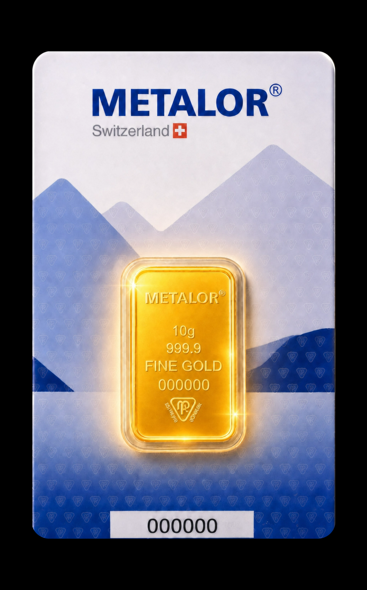 Lingou de aur 10 g Metalor
