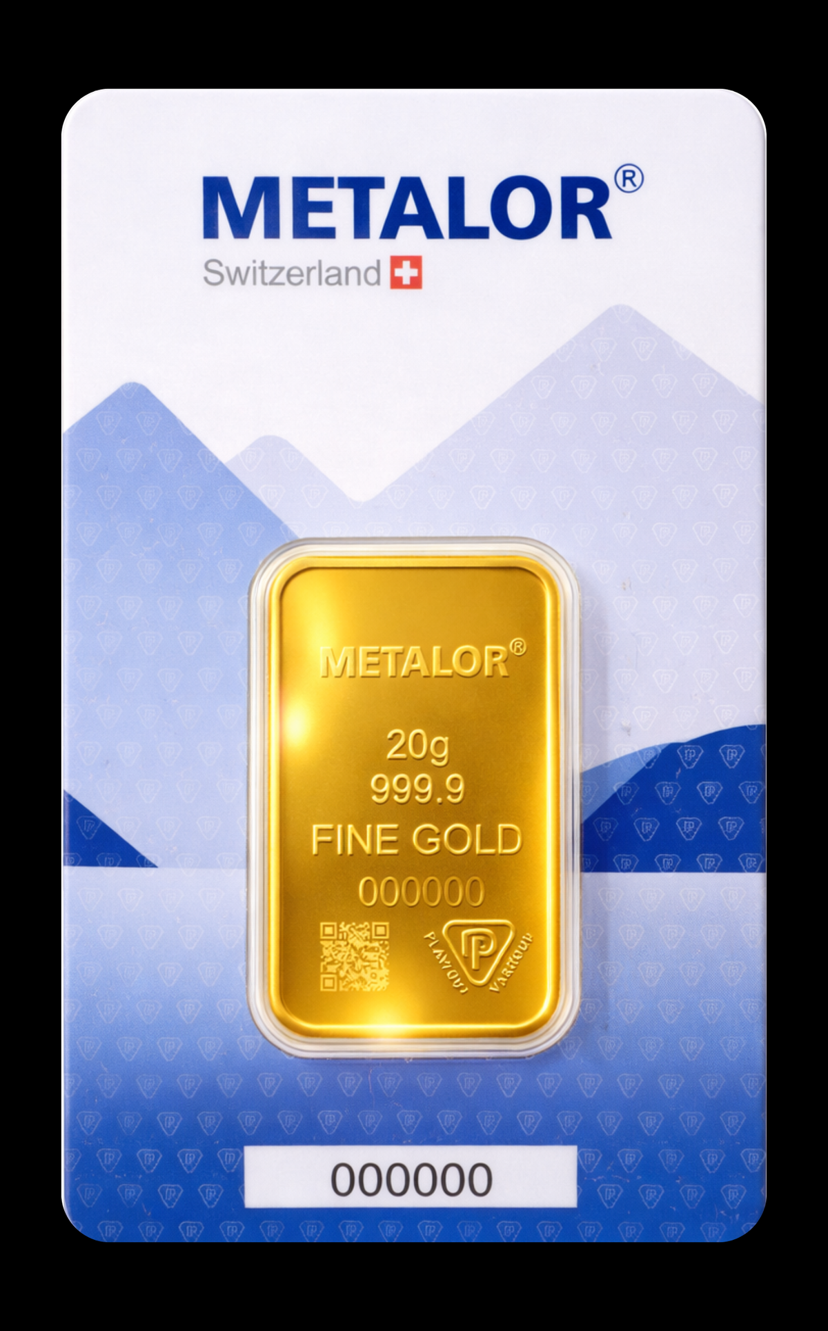 Lingou de aur 20 g Metalor