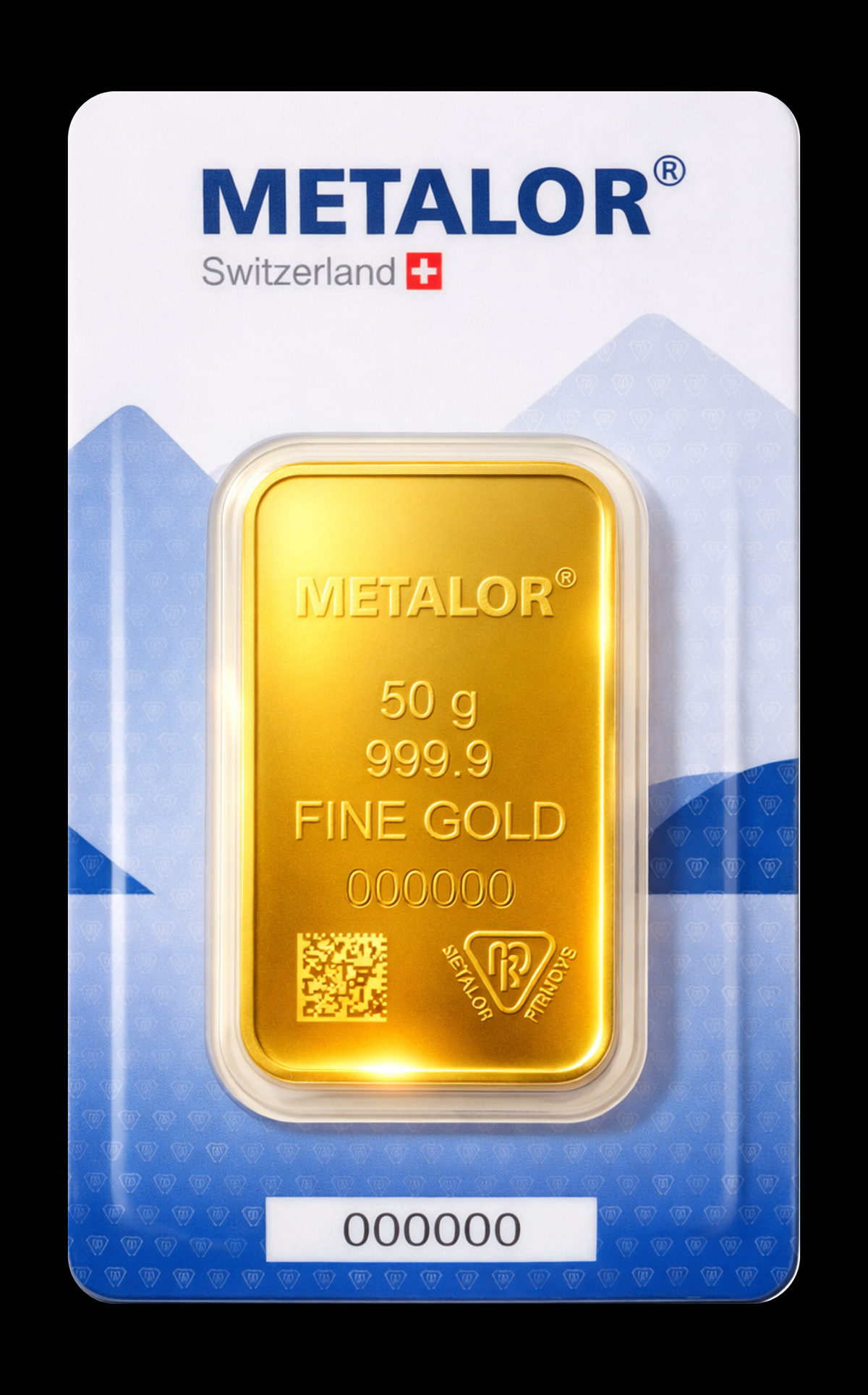 Lingou de aur 50 g Metalor
