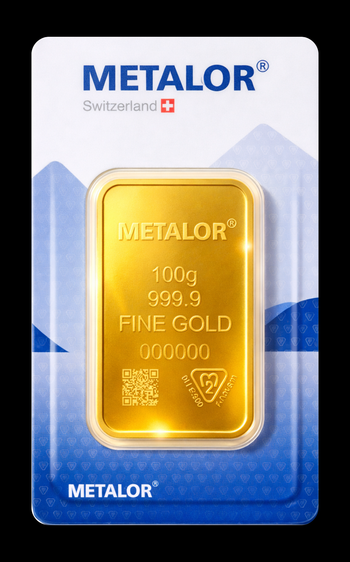 Lingou de aur 100 g Metalor